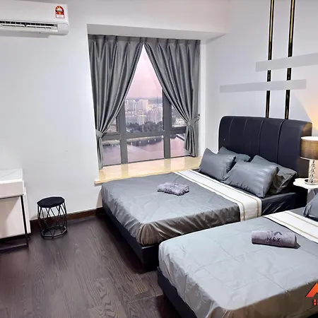 R&F Mall Princess Cove 10-12Pax Sea View-Smart Tv 70Inch Johor Bahru Exterior photo
