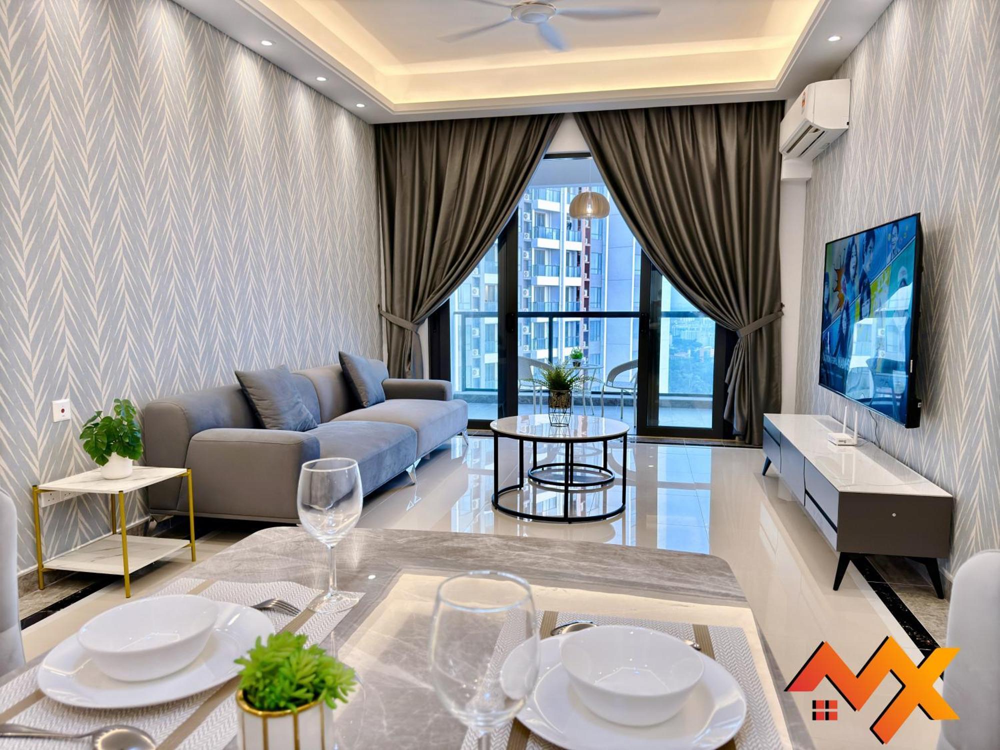 Apartment R&f Mall Princess Cove 10-12pax Sea View-smart Tv 70inch