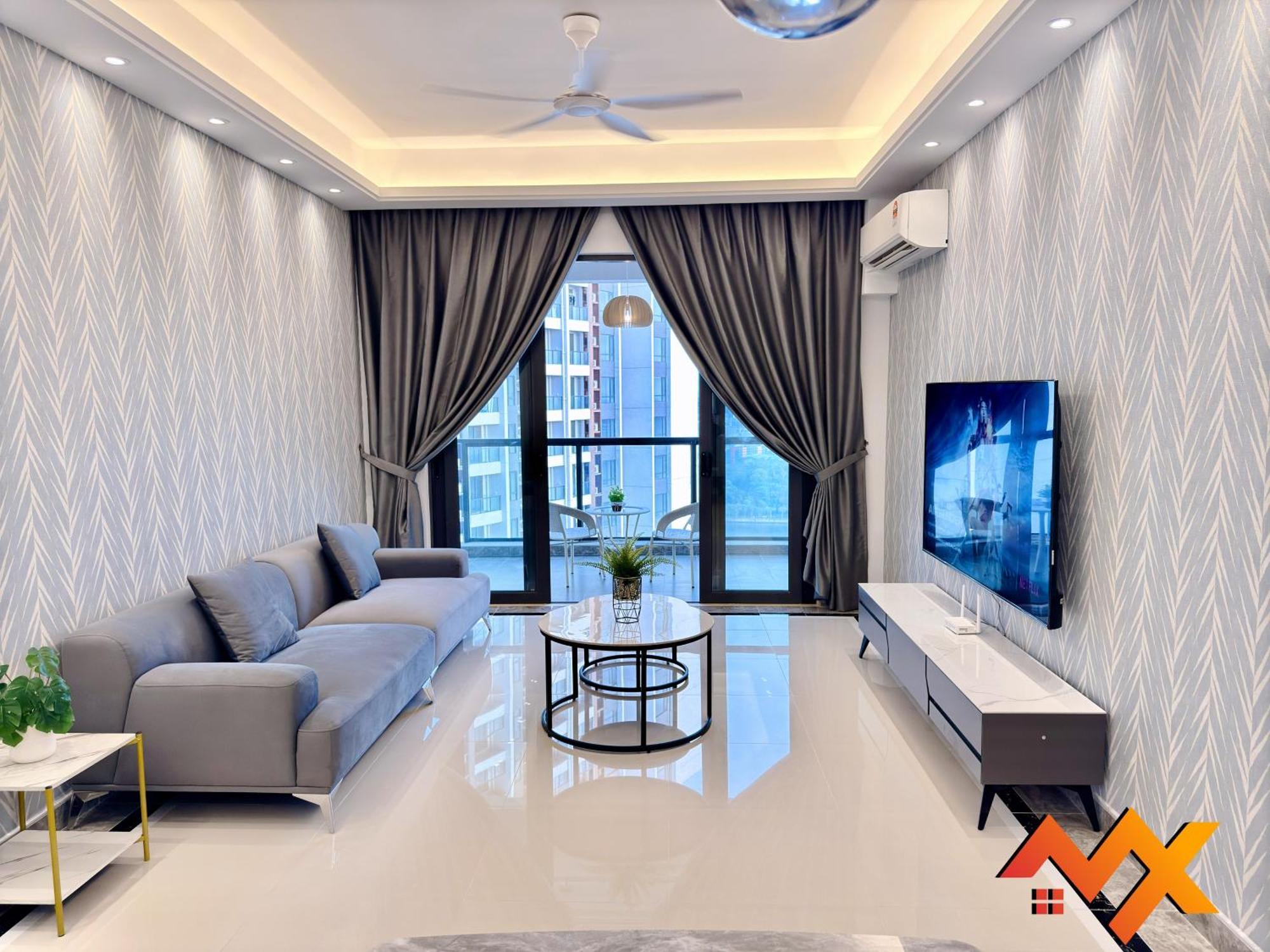 R&f Mall Princess Cove 10-12pax Sea View-smart Tv 70inch Apartment *
