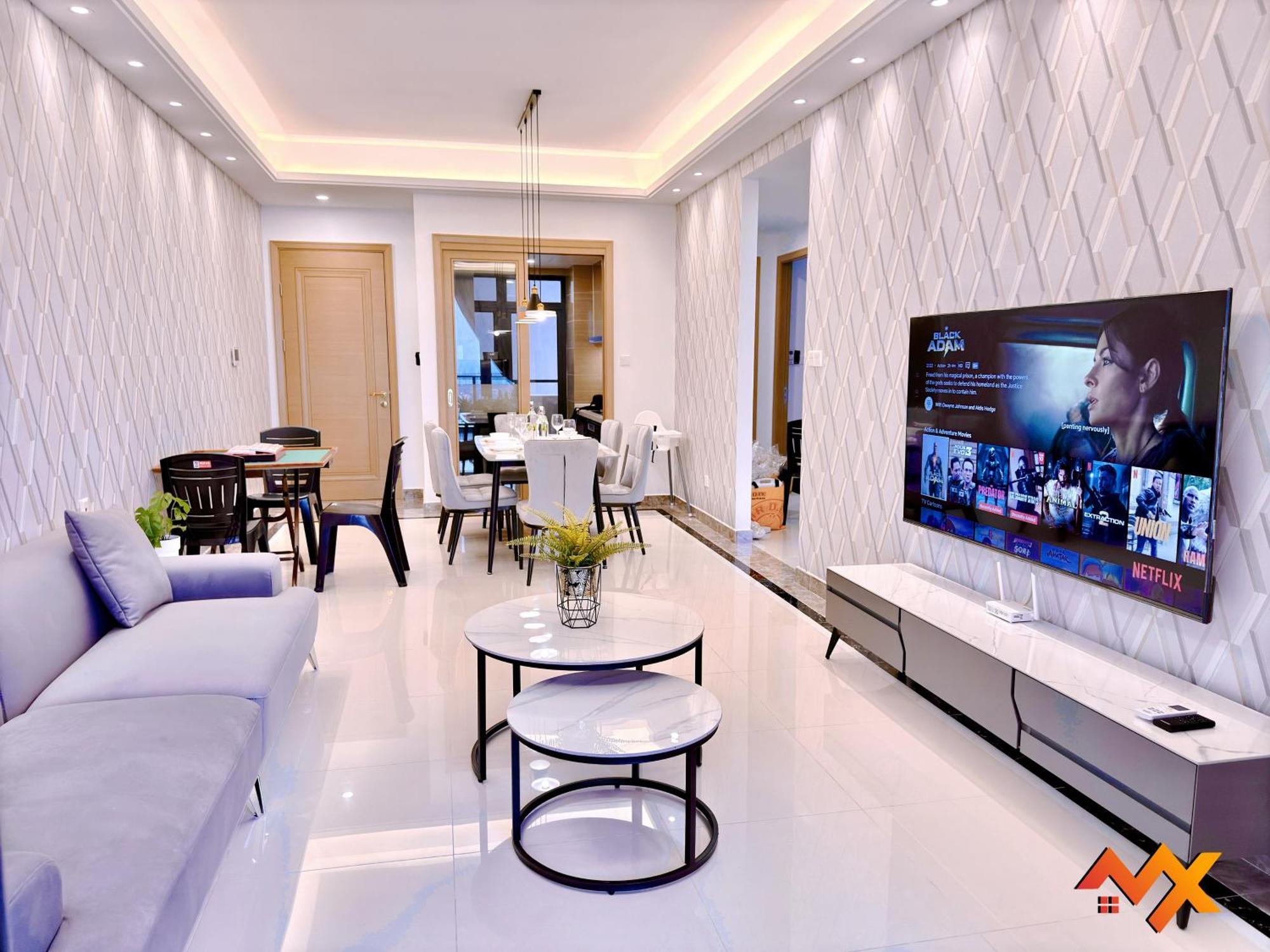 R&f Mall Princess Cove 10-12pax Sea View-smart Tv 70inch Apartment