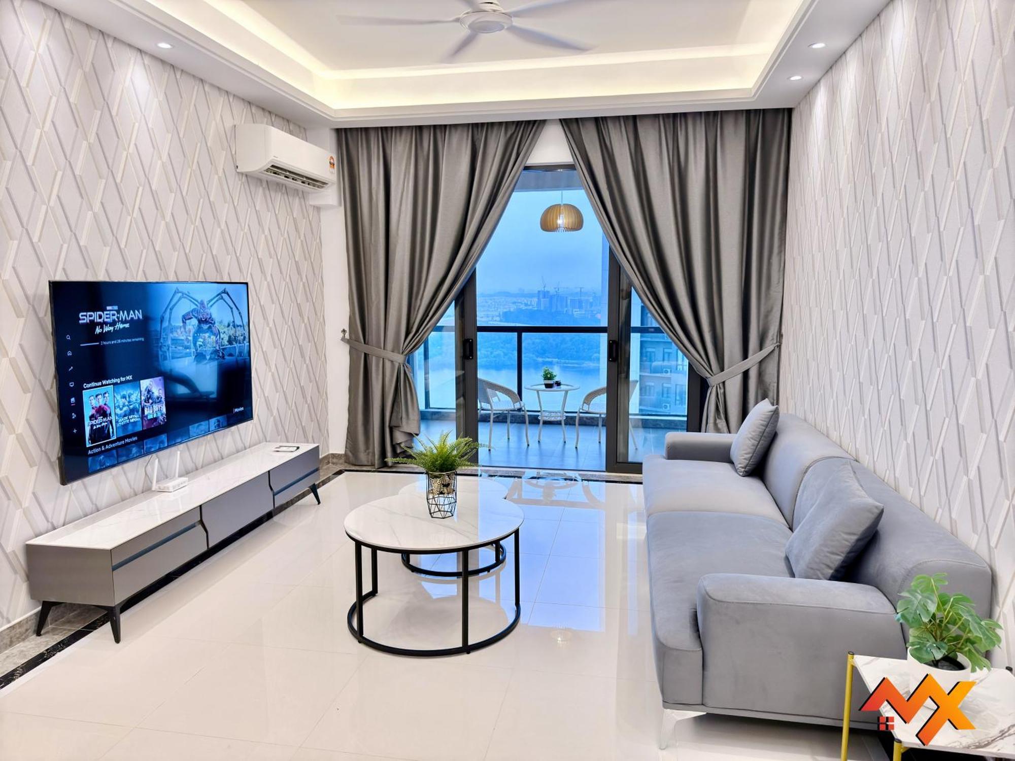 R&f Mall Princess Cove 10-12pax Sea View-smart Tv 70inch Apartment *