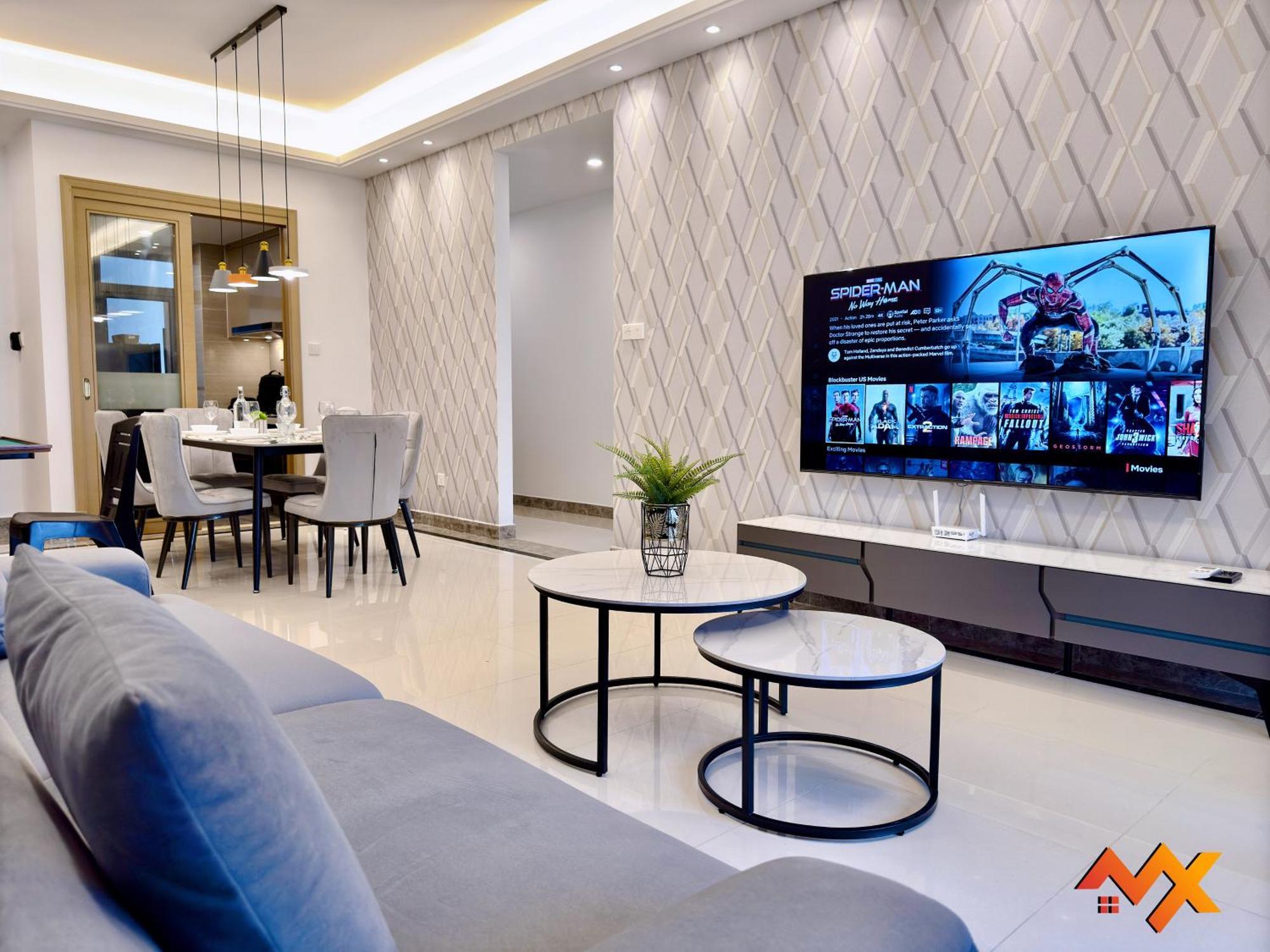 R&f Mall Princess Cove 10-12pax Sea View-smart Tv 70inch Apartment