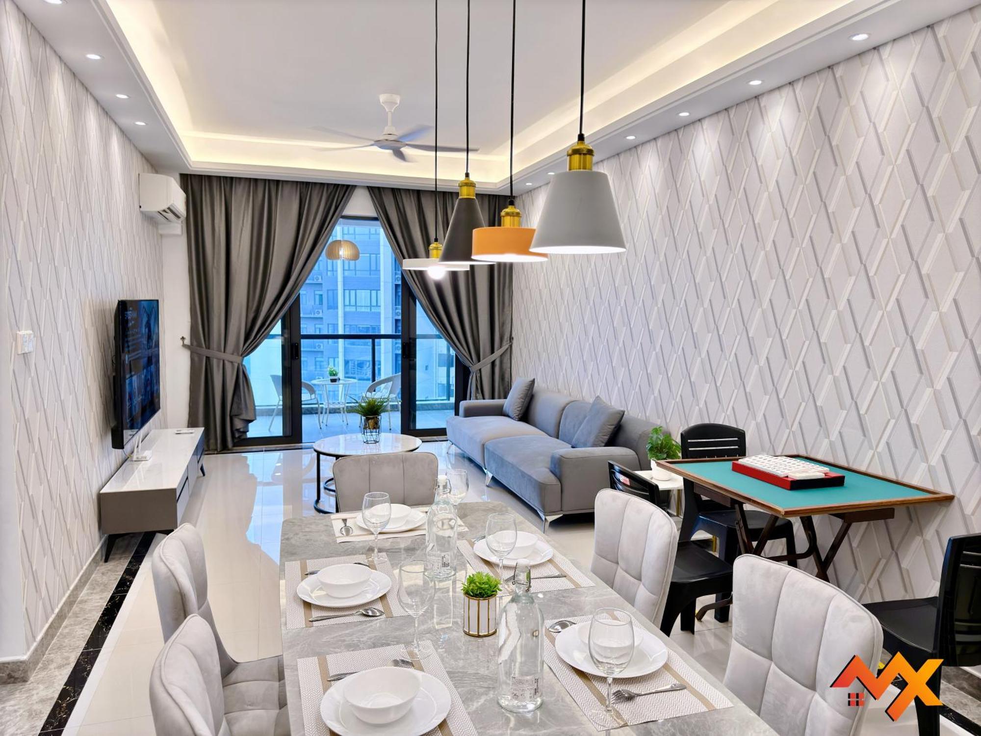 R&f Mall Princess Cove 10-12pax Sea View-smart Tv 70inch Apartment