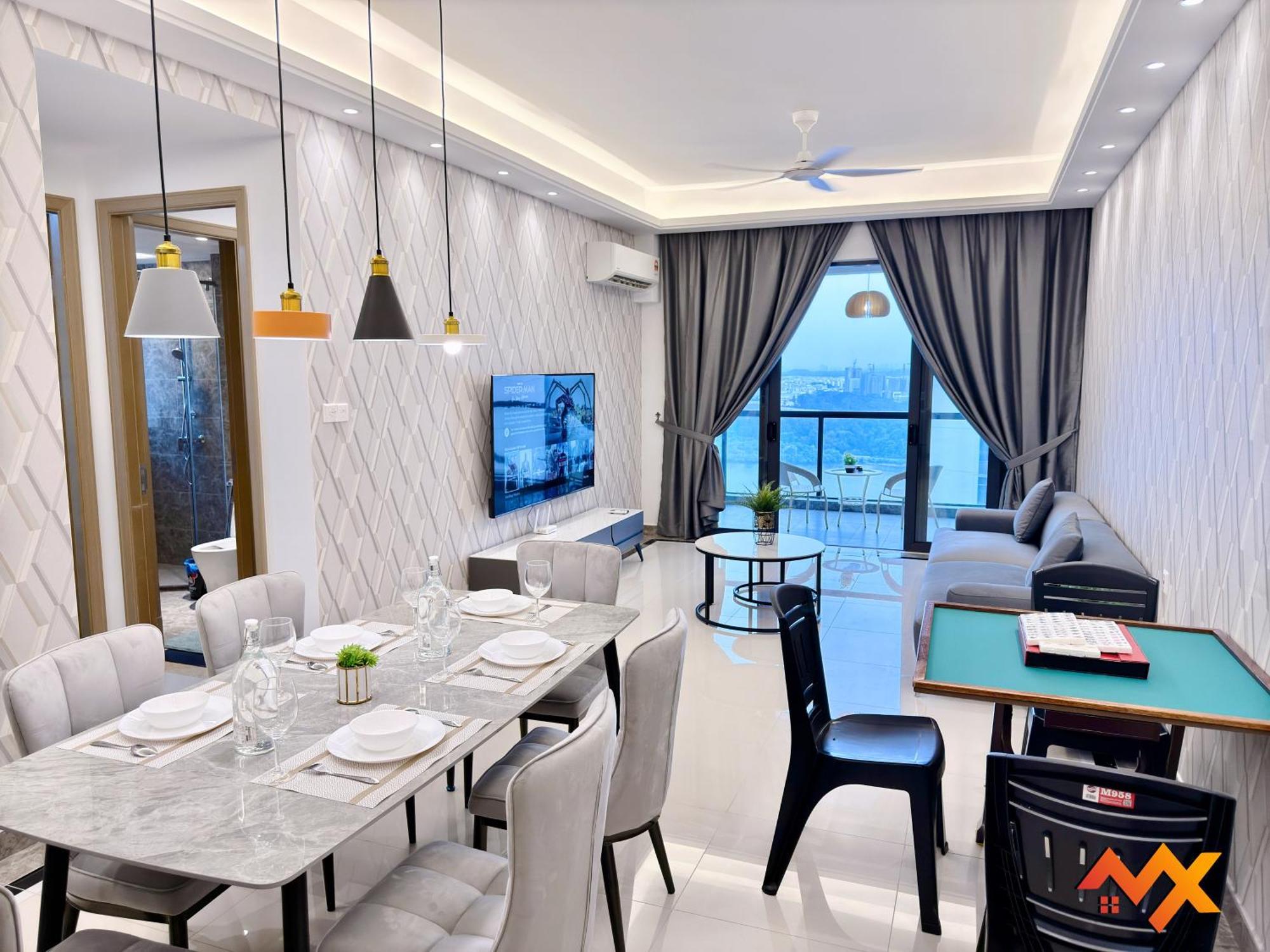 Apartment R&f Mall Princess Cove 10-12pax Sea View-smart Tv 70inch *