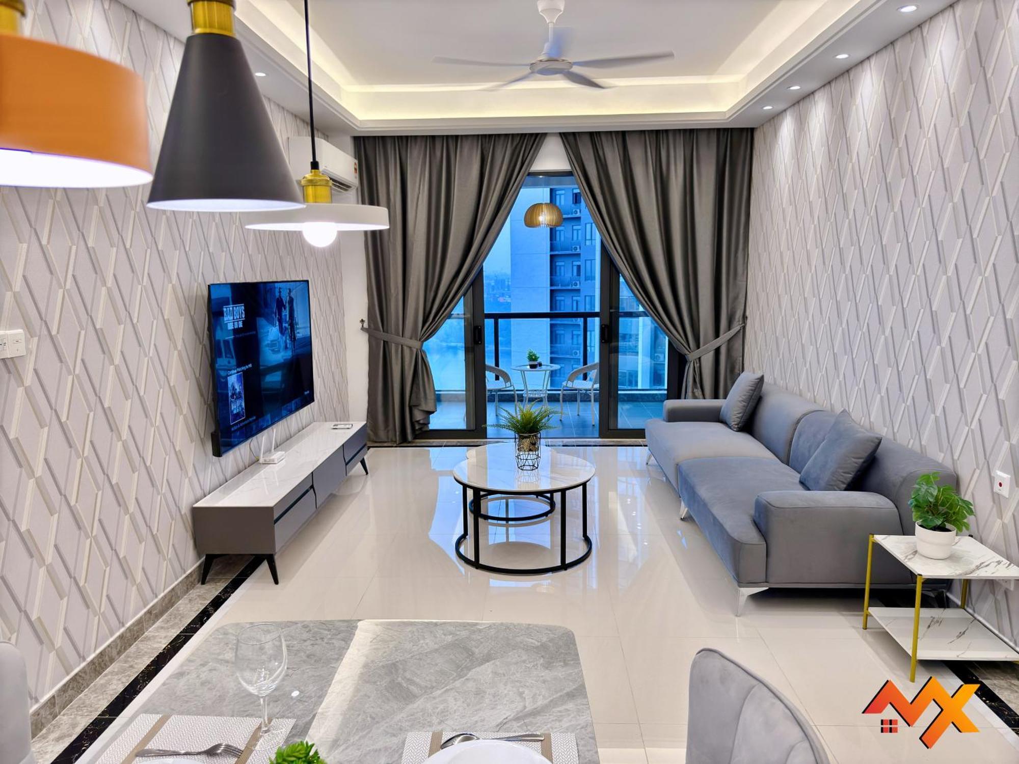 R&f Mall Princess Cove 10-12pax Sea View-smart Tv 70inch Apartment *